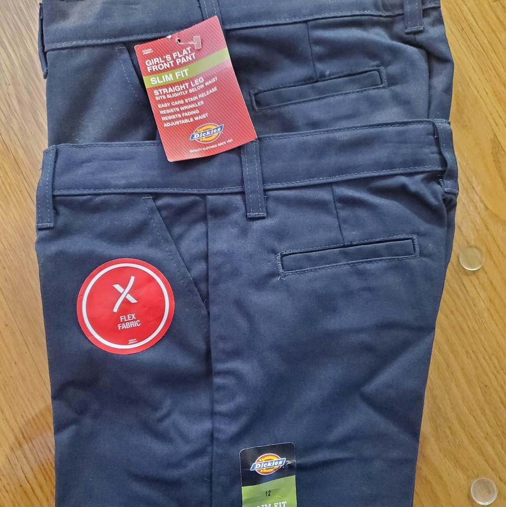 Girl's Dickies, Size 12 Slim Fit